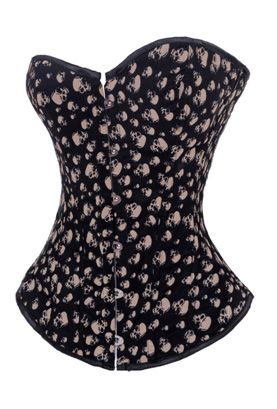 Corset Caveiras - S023