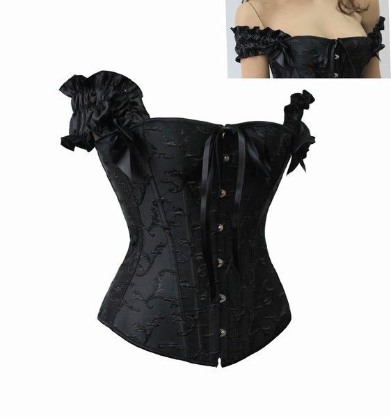 Corset com Alça de Babados - S003